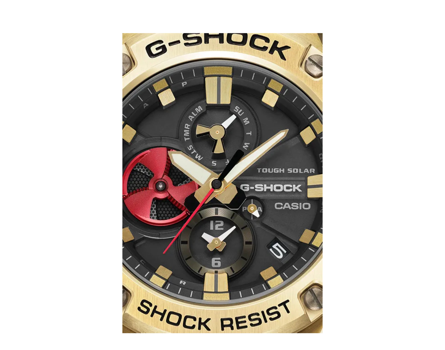 Casio G-Shock GSTB100RH G-STEEL Rui Hachimura Analog Chrono Watch