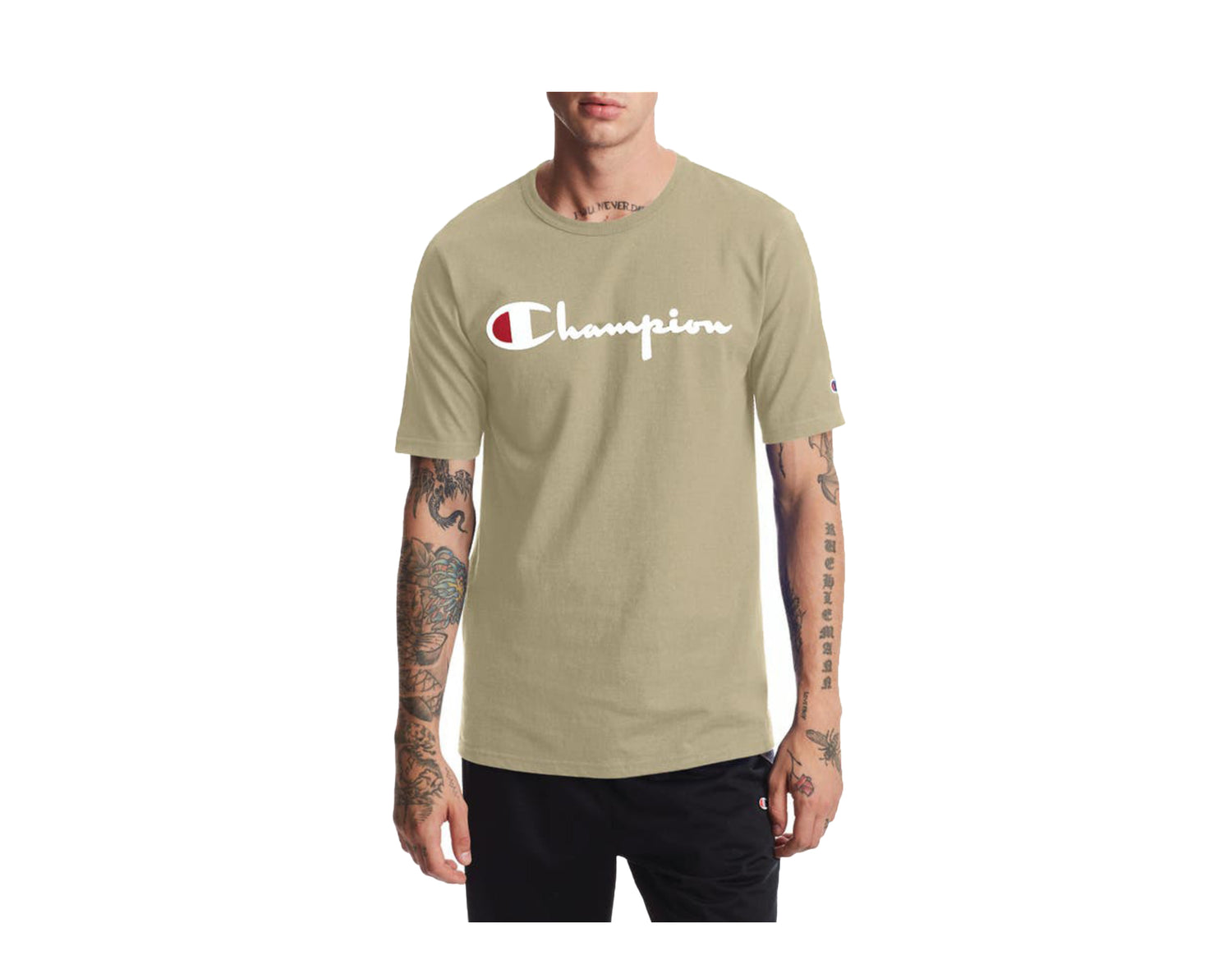 Champion C-Life Heritage Vintage Logo Short Sleeve Men's Tee Shirt