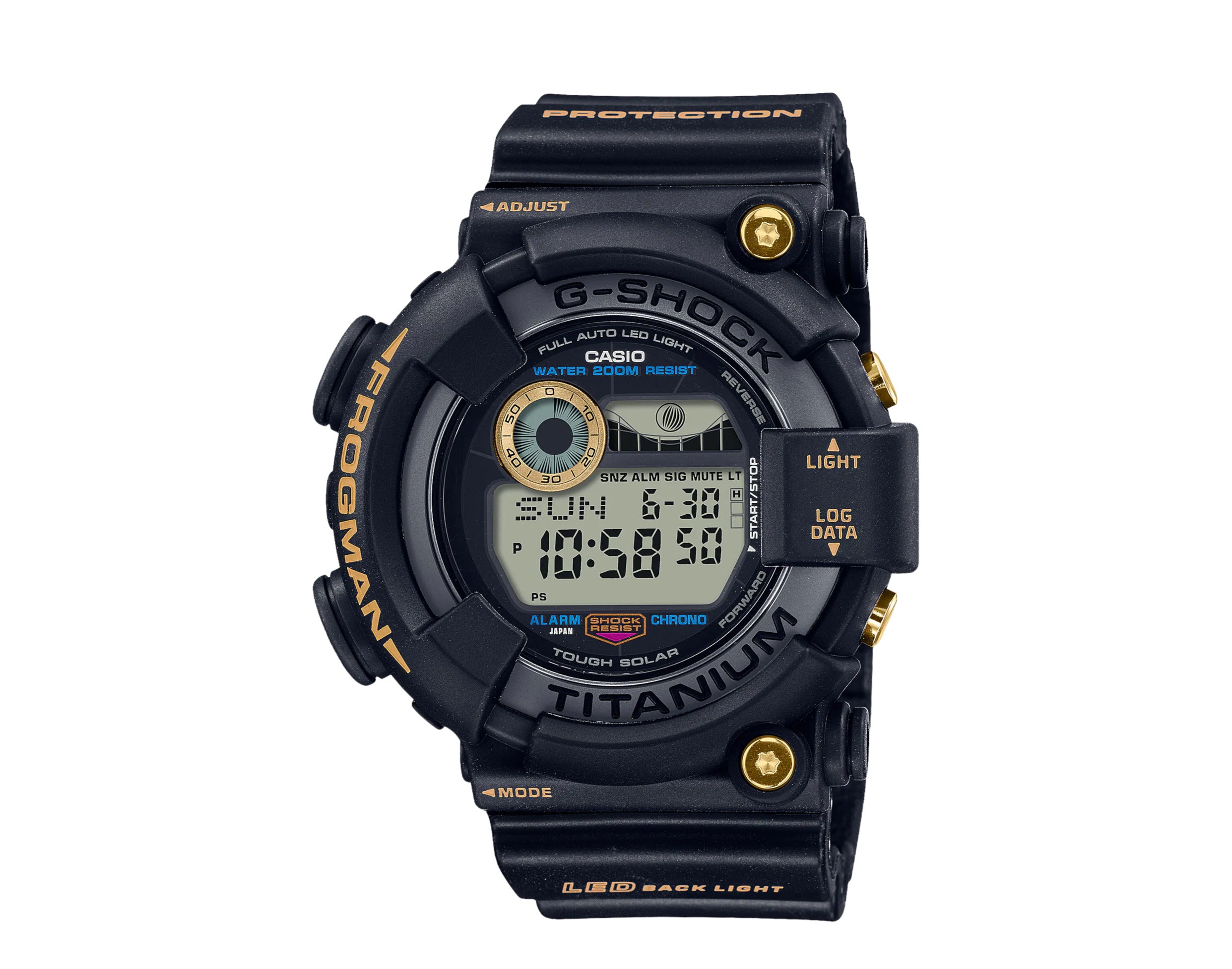 Casio G Shock GWFD1000B FrogMan Master Of G Digital Resin Watch NYCMode