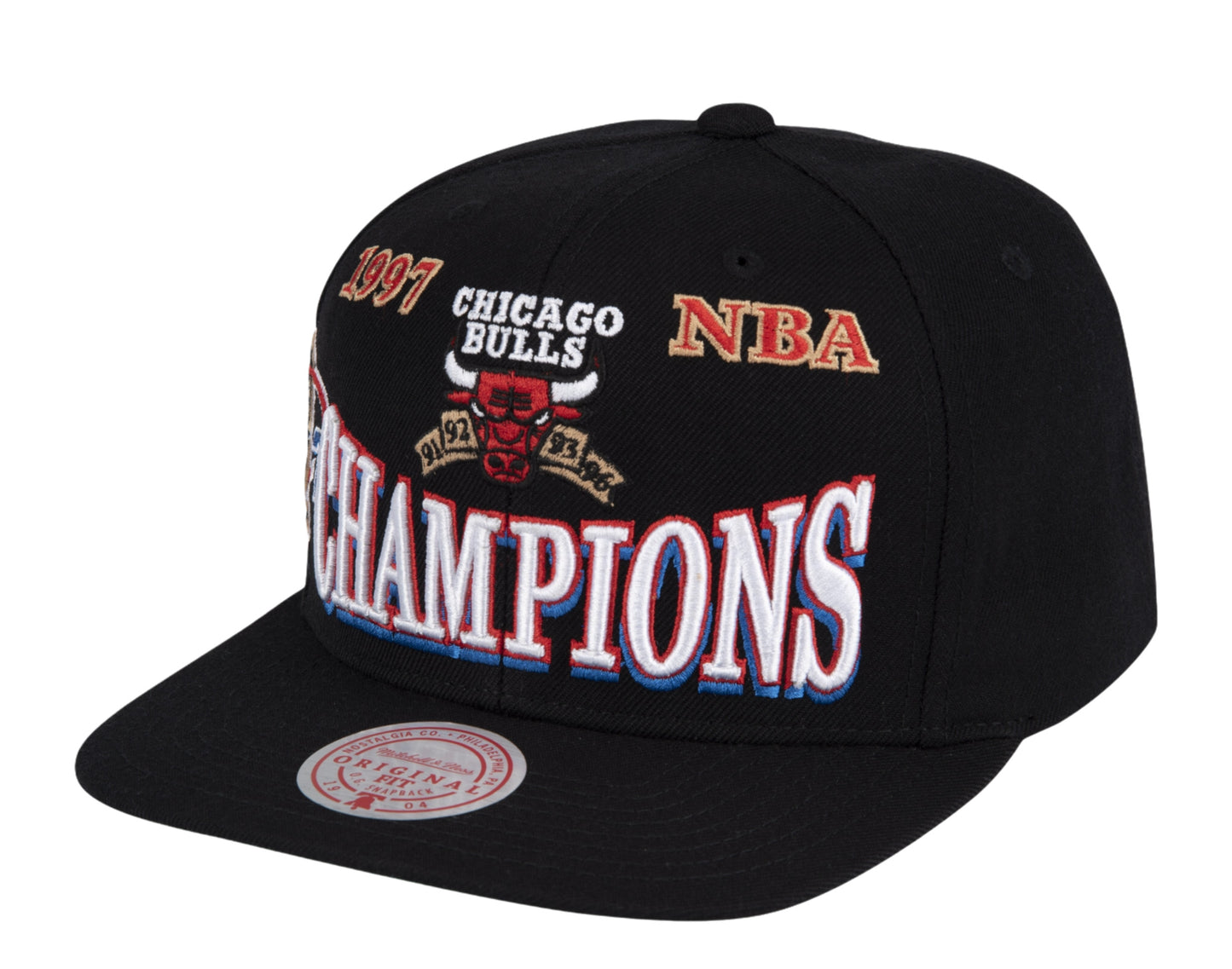 Mitchell & Ness NBA Chicago Bulls HWC 97 Champions Snapback Hat
