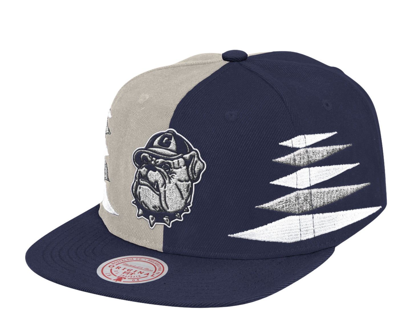 Mitchell & Ness NCAA Georgetown University Diamond Cut Snapback Hat