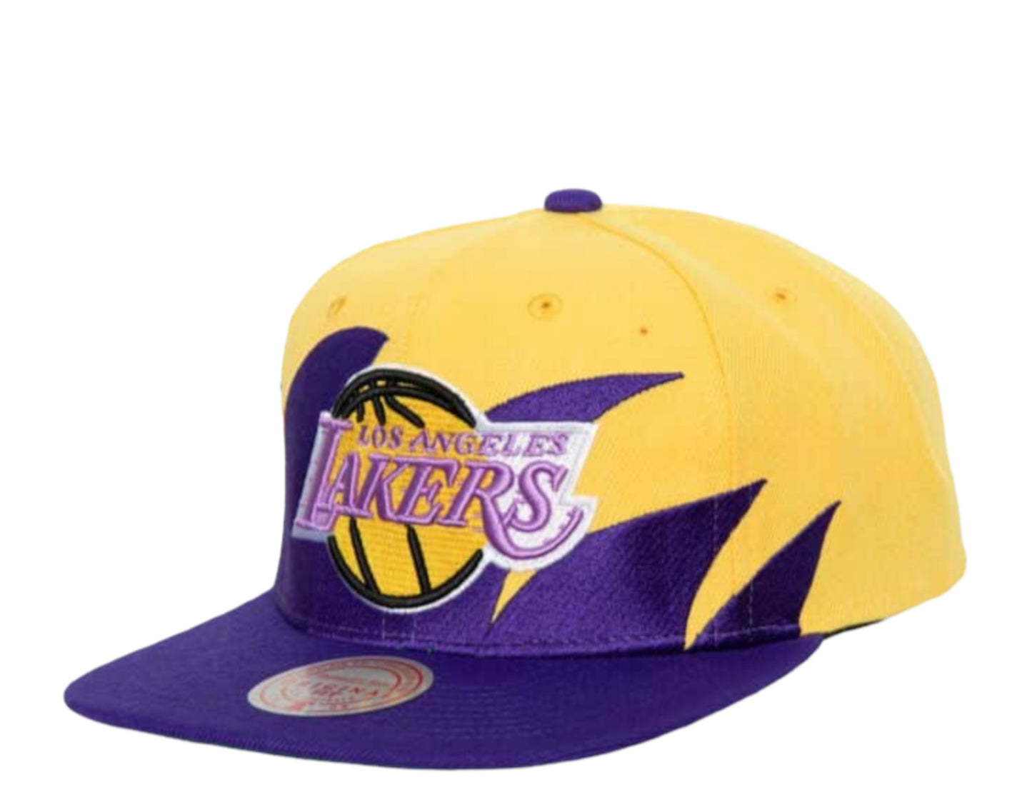 Mitchell & Ness NBA Los Angeles Lakers Sharktooth HWC Snapback Hat