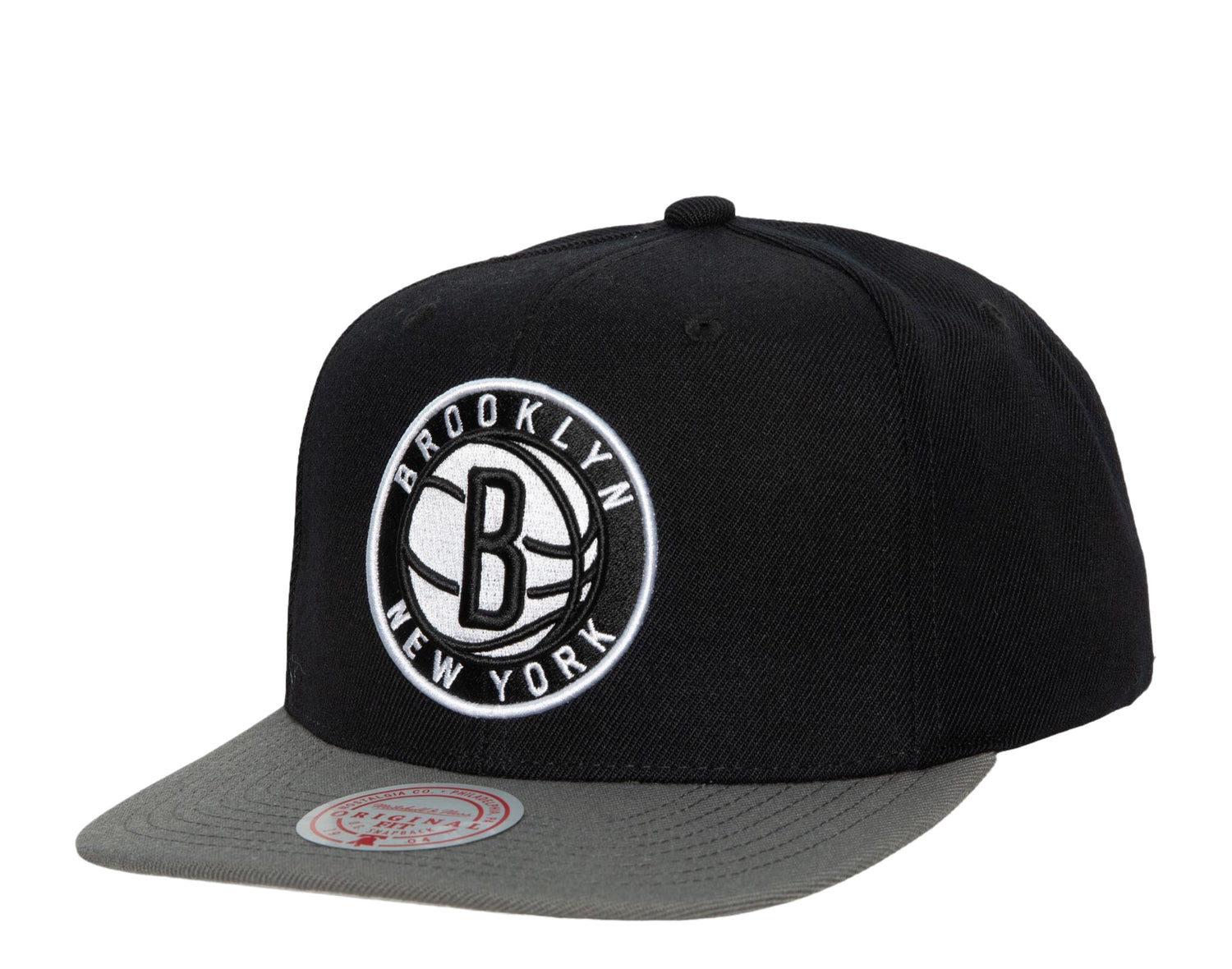 Mitchell & Ness NBA Brooklyn Nets Team 2 Tone 2.0 Snapback Hat