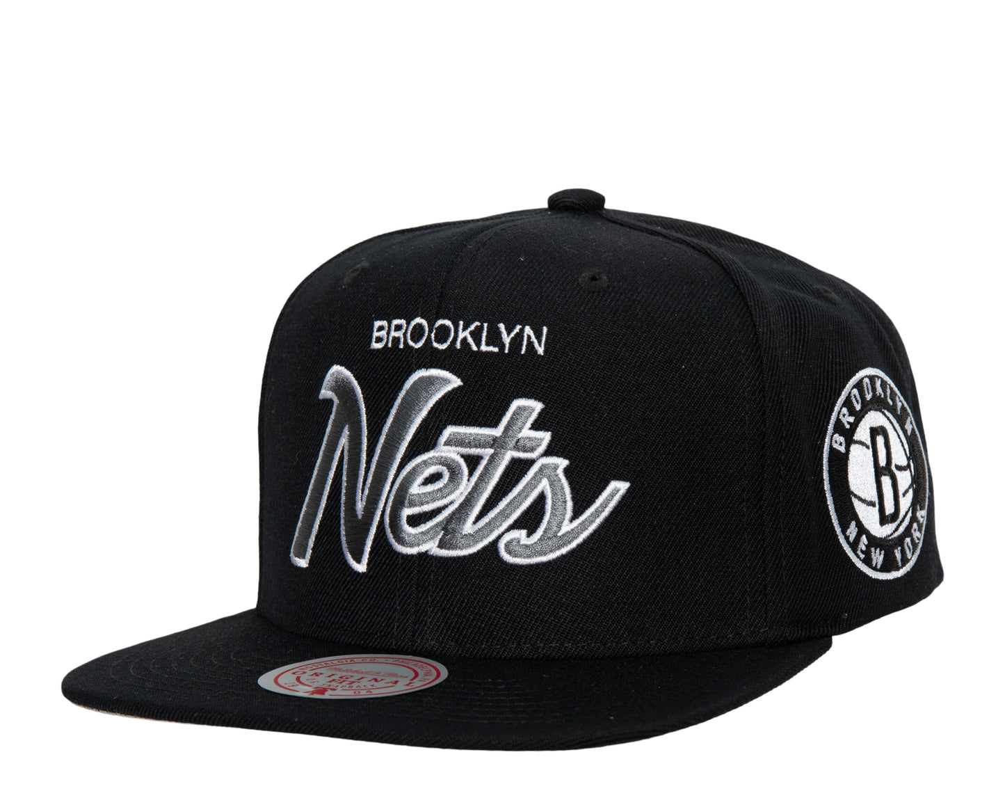 Mitchell & Ness NBA Brooklyn Nets Team Script 2.0 Snapback Hat