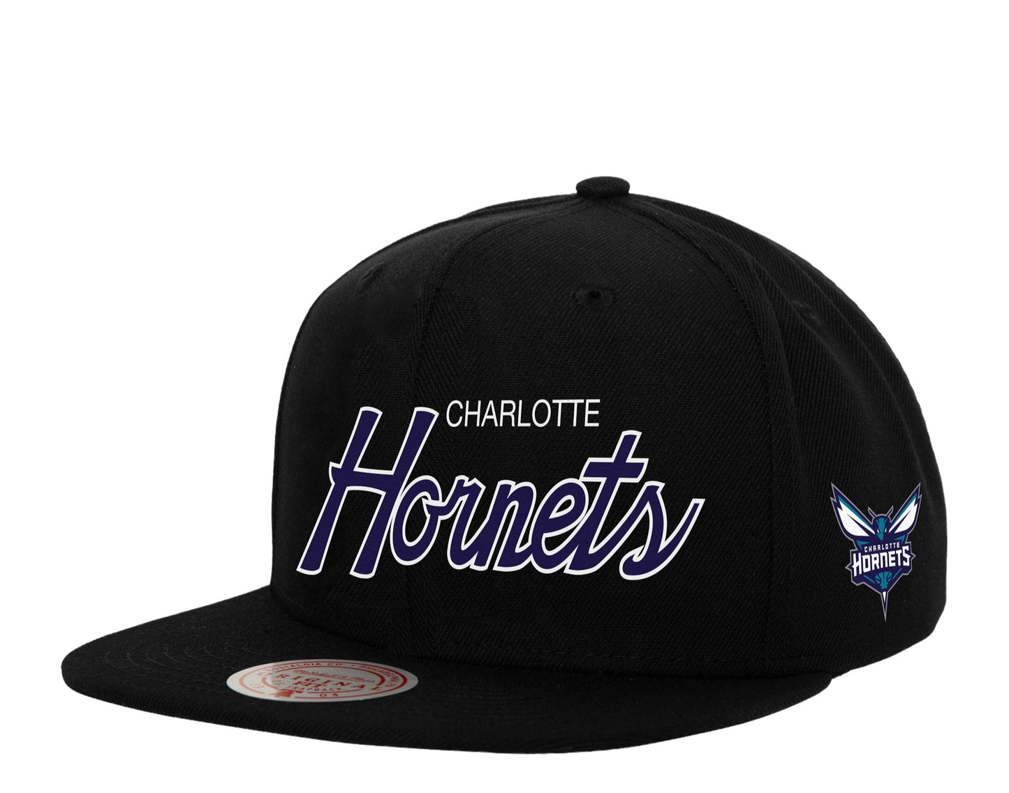 Mitchell & Ness NBA Charlotte Hornets Team Script 2.0 Snapback Hat