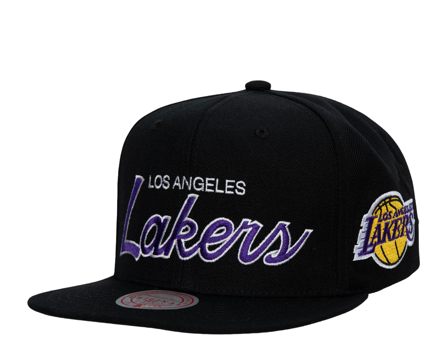 Mitchell & Ness NBA Los Angeles Lakers Team Script 2.0 Snapback Hat