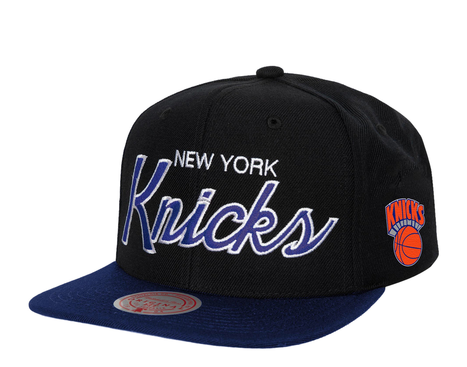 Mitchell & Ness NBA New York Knicks Team Script 2.0 HWC Snapback Hat