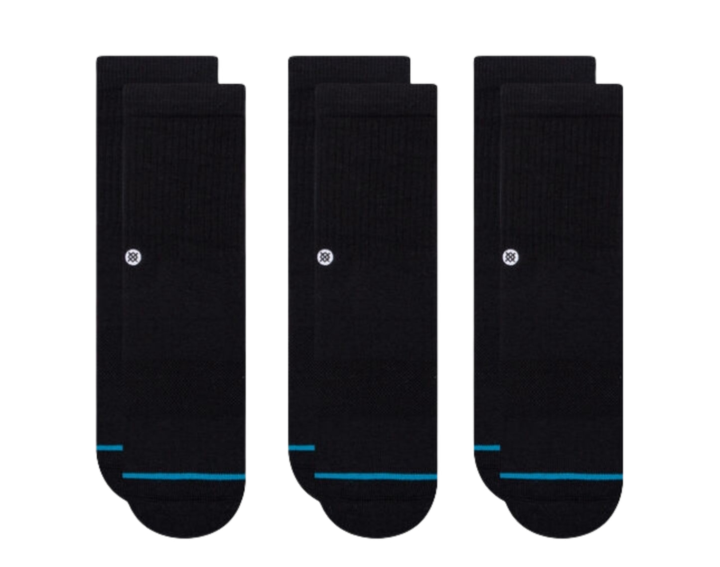 Stance Icon Classic Kids Crew Socks - 3-Pack
