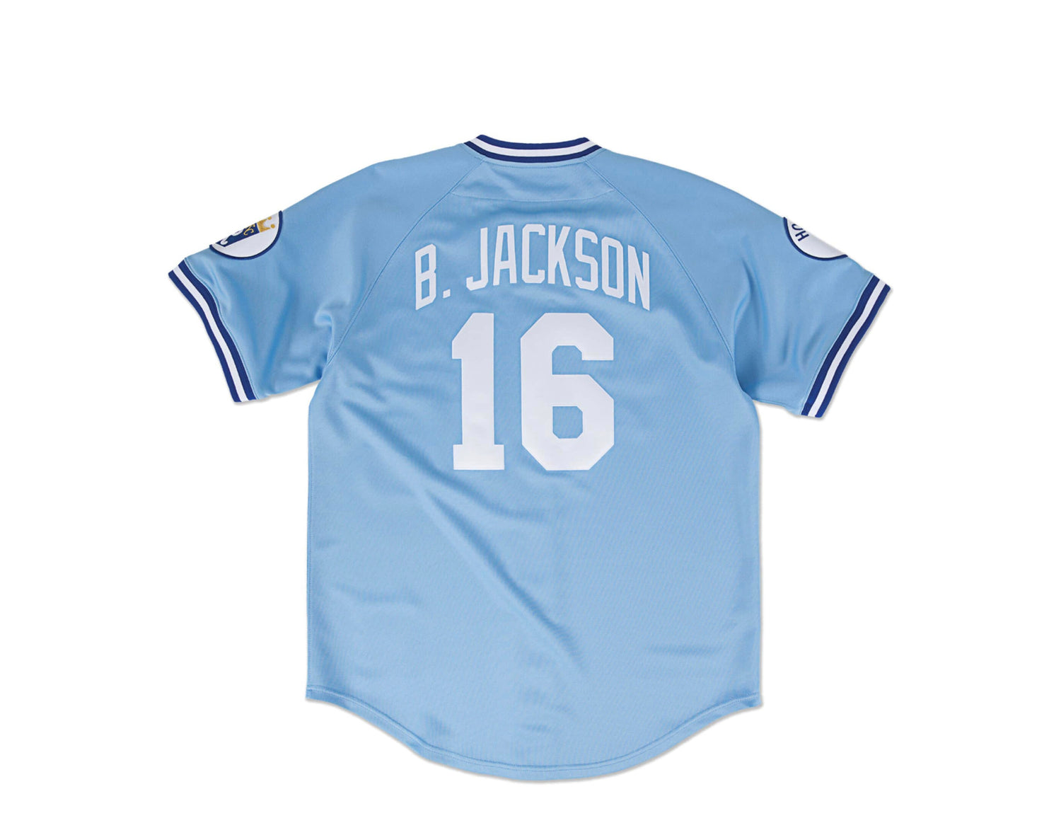 Mitchell & Ness Authentic Kansas City Royals Road 1987 Bo Jackson Jersey