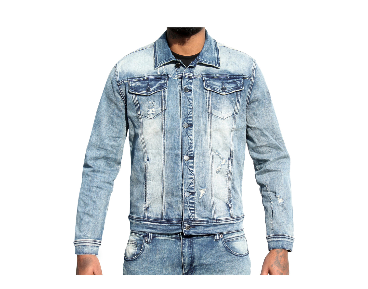 Kilogram Denim Classic Men's Jeans Jacket