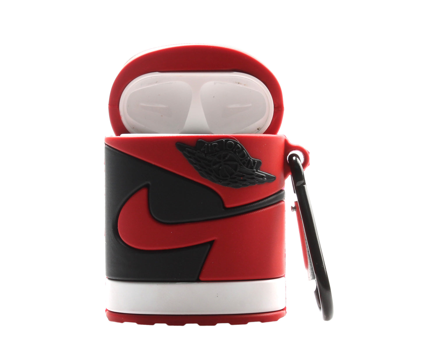 KM AJ1 Inspired AirPods Silicon Case Cover with Hook