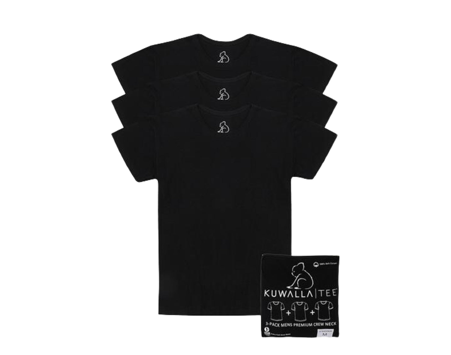 Kuwalla Tee Crew Neck Men's T-Shirt 3-Pack