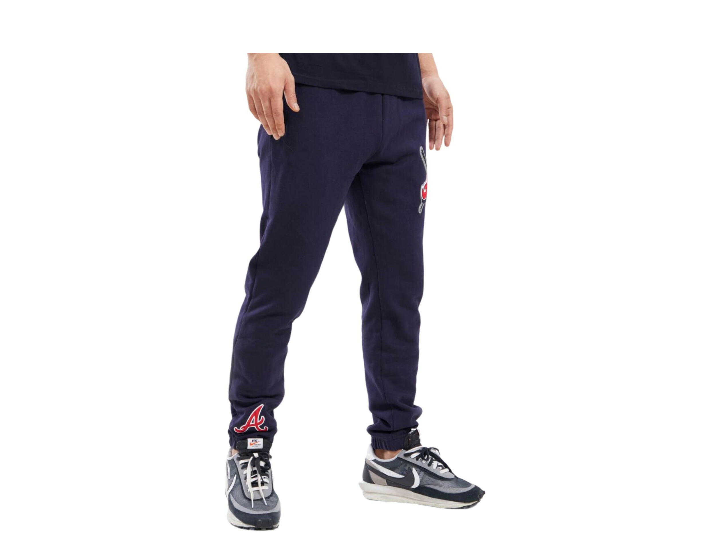 Pro Standard MLB Atlanta Braves Mash Up Logo Men's Sweatpants.