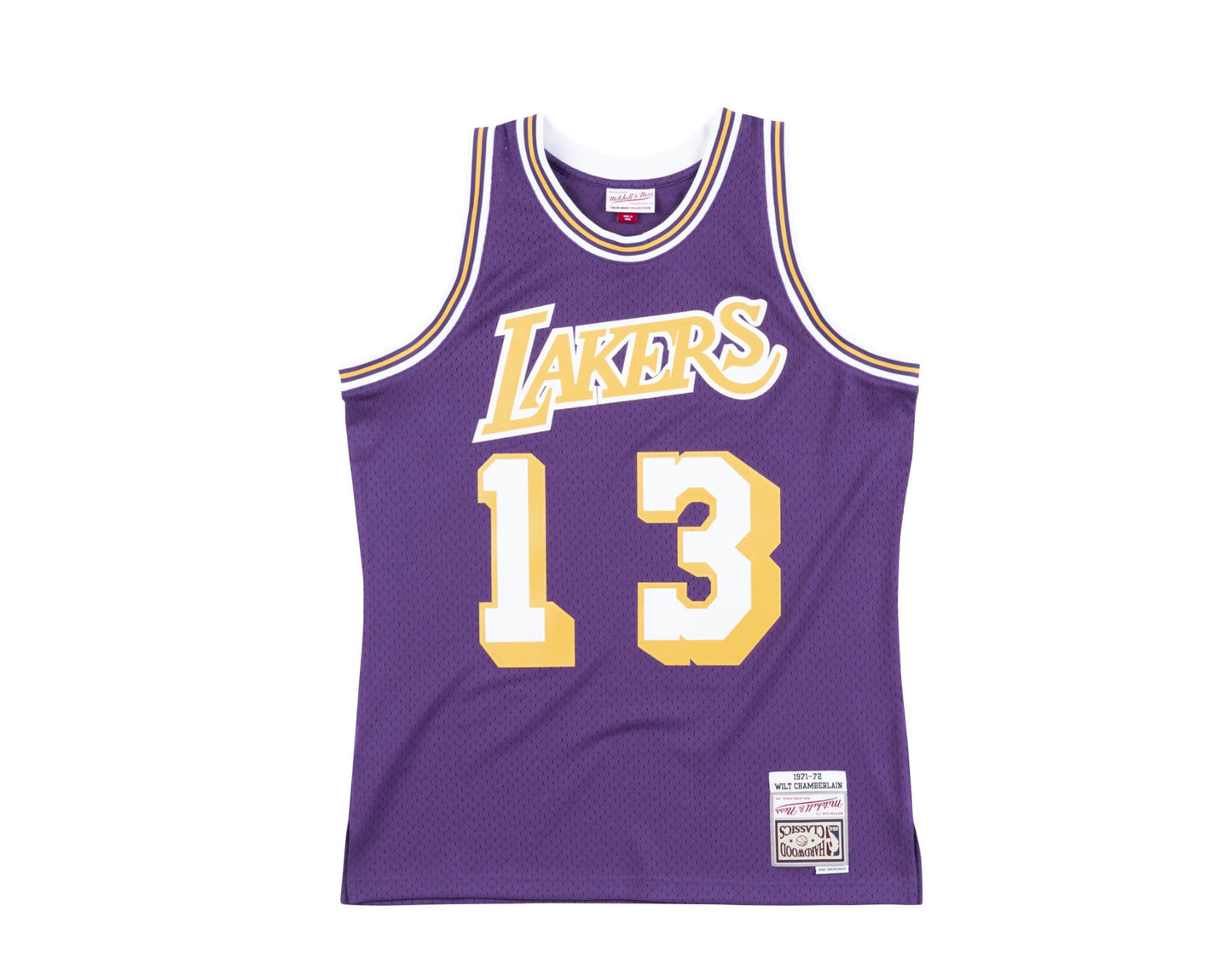 Mitchell & Ness Swingman Los Angeles Lakers Raod 1971-72 Wilt Chamberlain Jersey