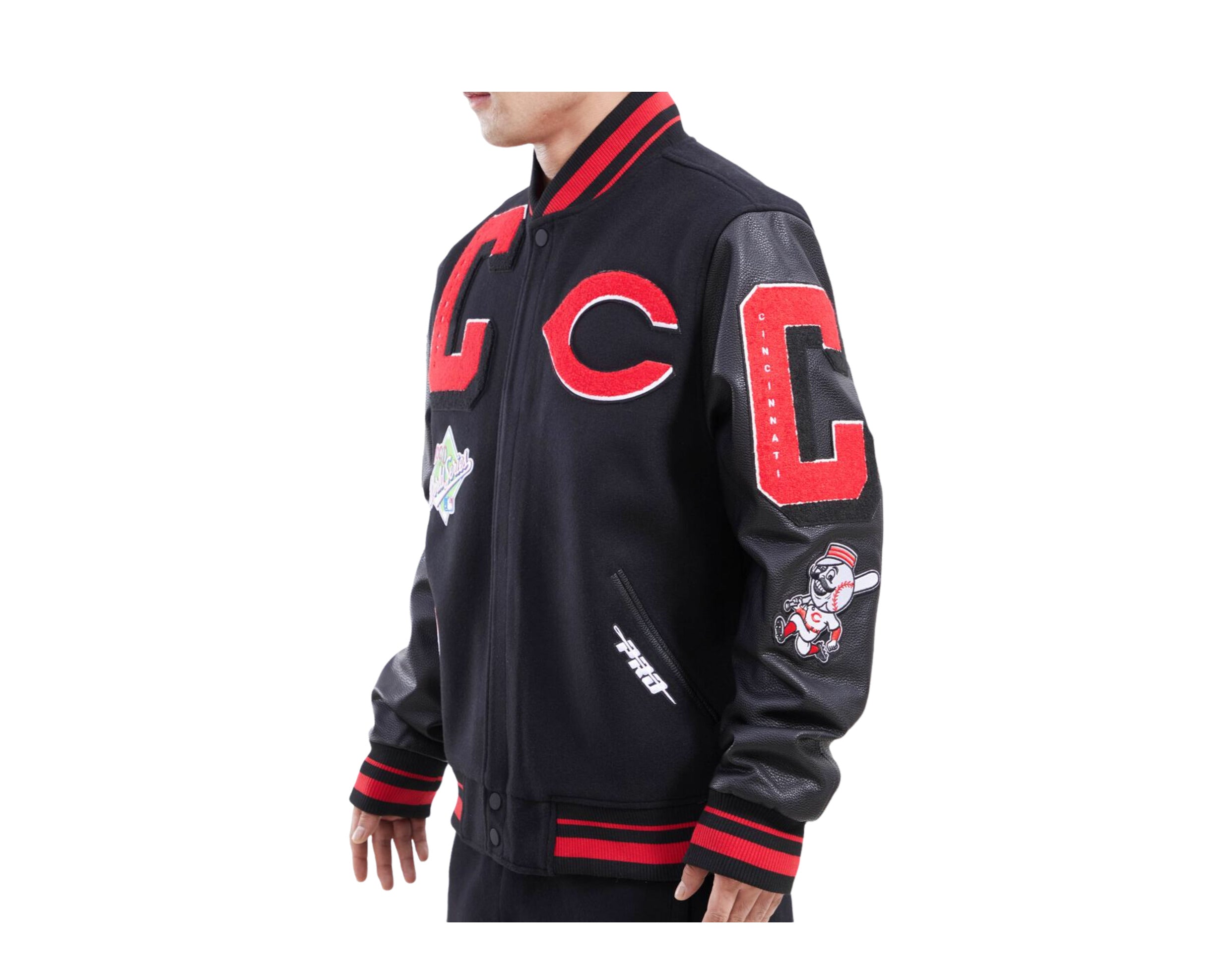 Wool/Leather Mash Up St. Louis Cardinals Varsity Jacket - Jackets