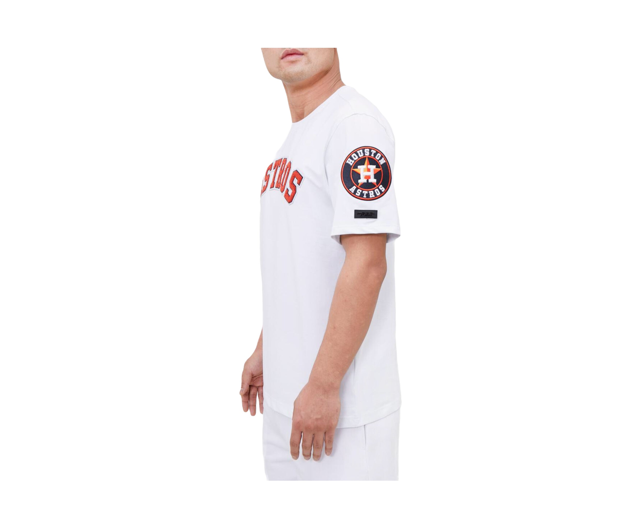 Men's Houston Astros Pro Standard White Red, White & Blue T-Shirt