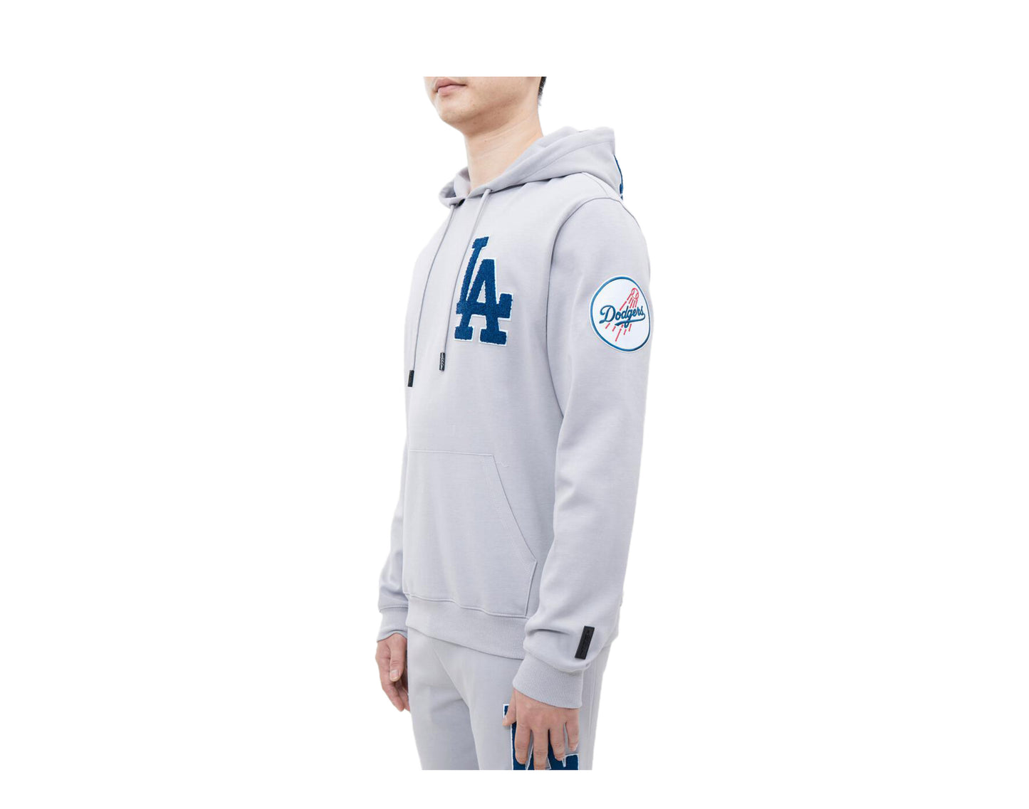 Pro Standard MLB Los Angeles Dodgers Logo Blended P/O Men's Hoodie