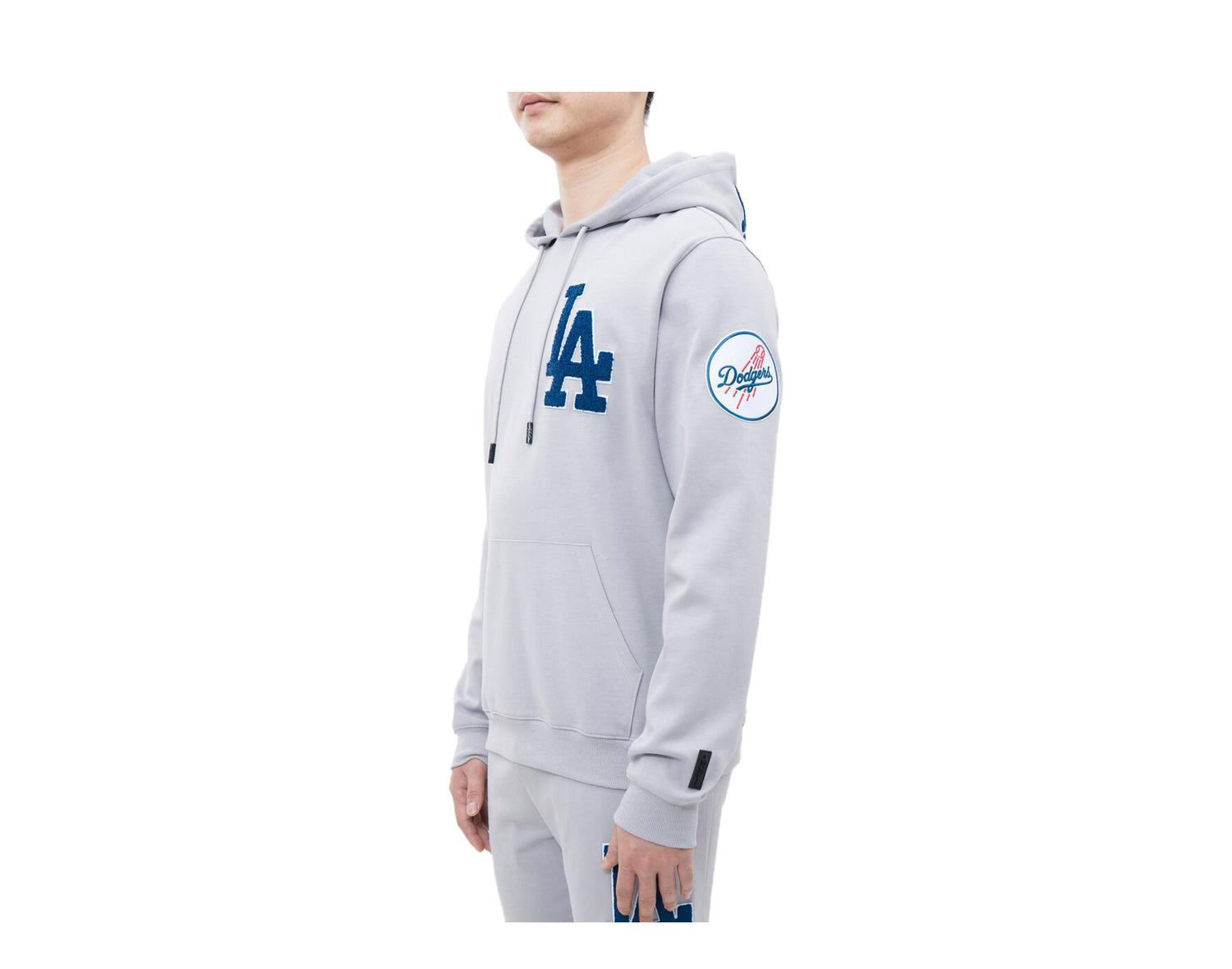 Pro Standard MLB Los Angeles Dodgers Logo Blended P/O Men's Hoodie