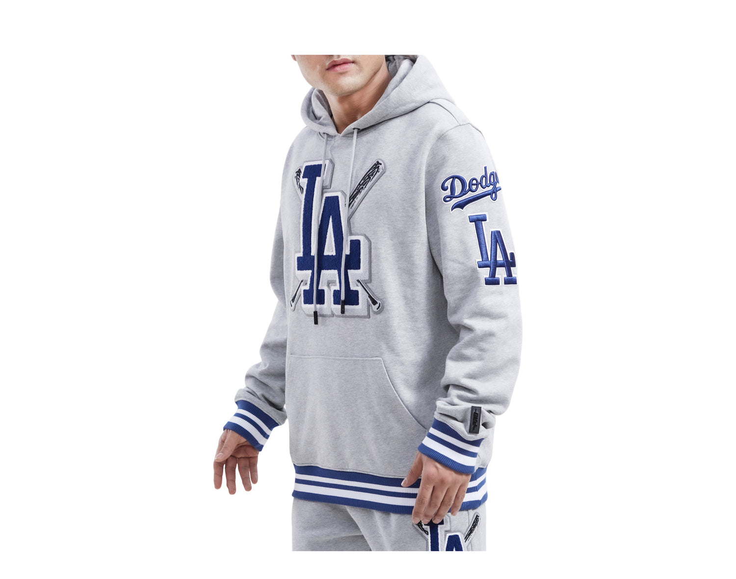 Pro Standard MLB Los Angeles Dodgers Mash Up Logo P/O Men's Hoodie
