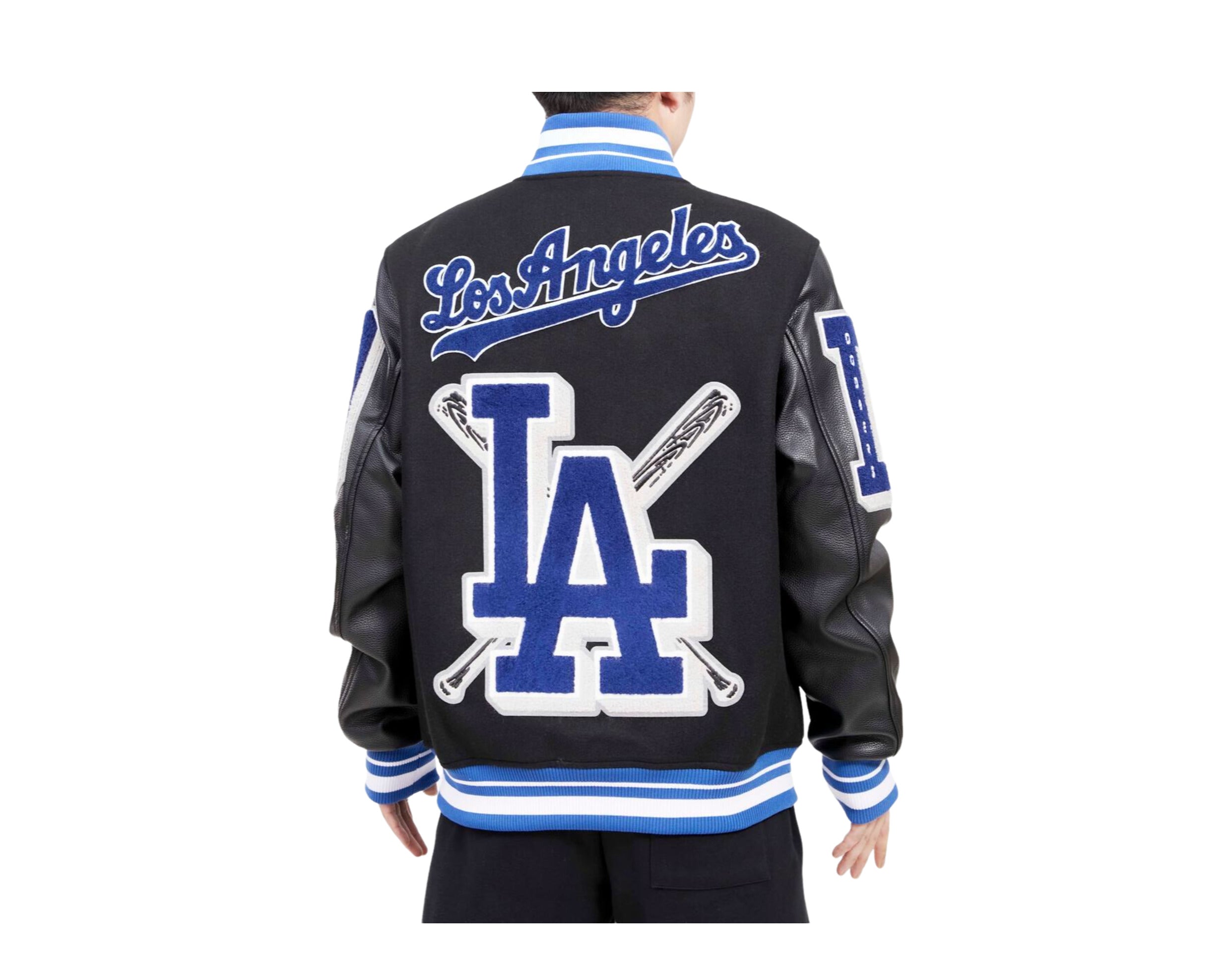 Chalkline Baseball Style Jacket – La Dodgers – Satin – Button-up As-is
