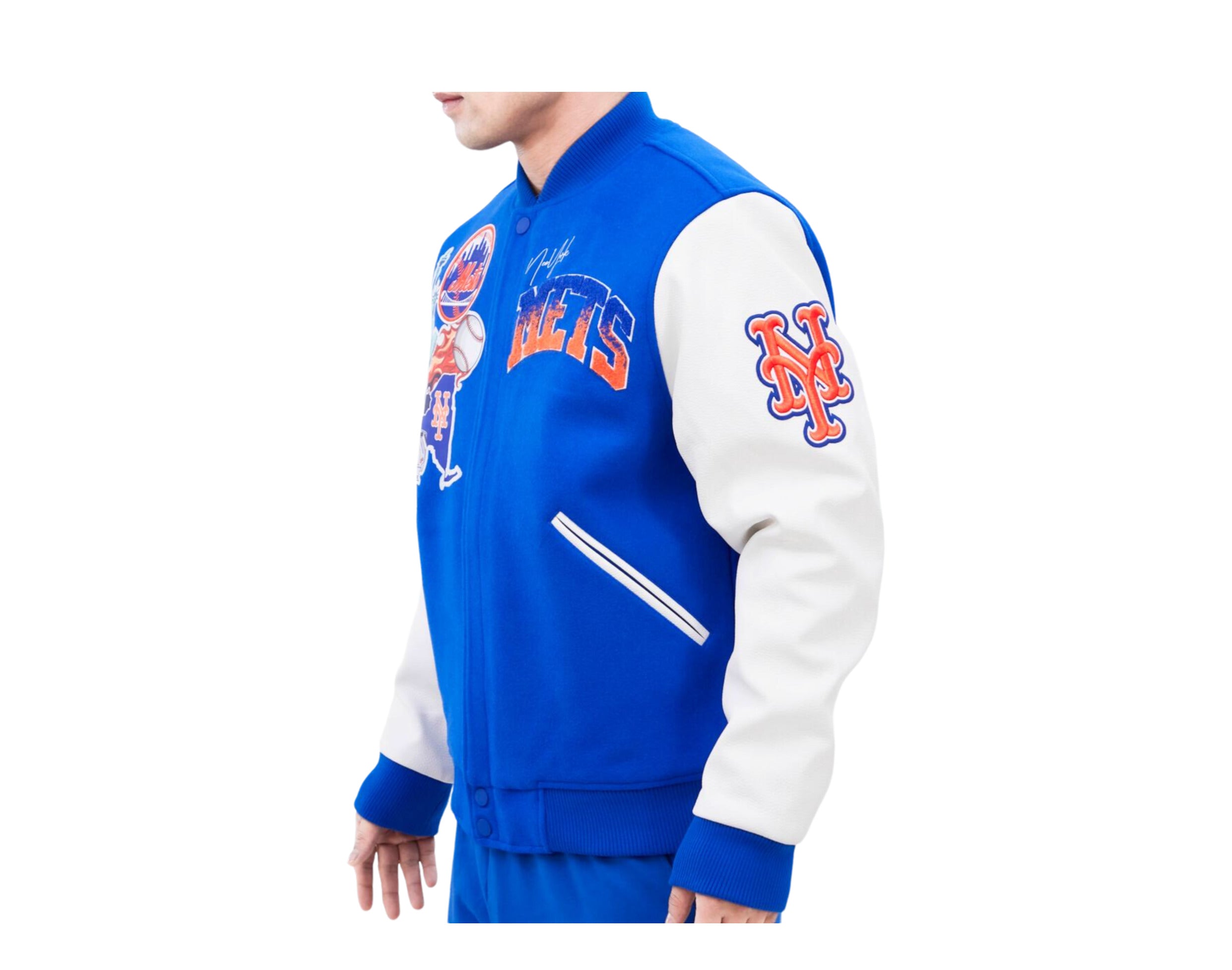 Pro Standard MLB New York Mets Home Town Varsity Men's Jacket S