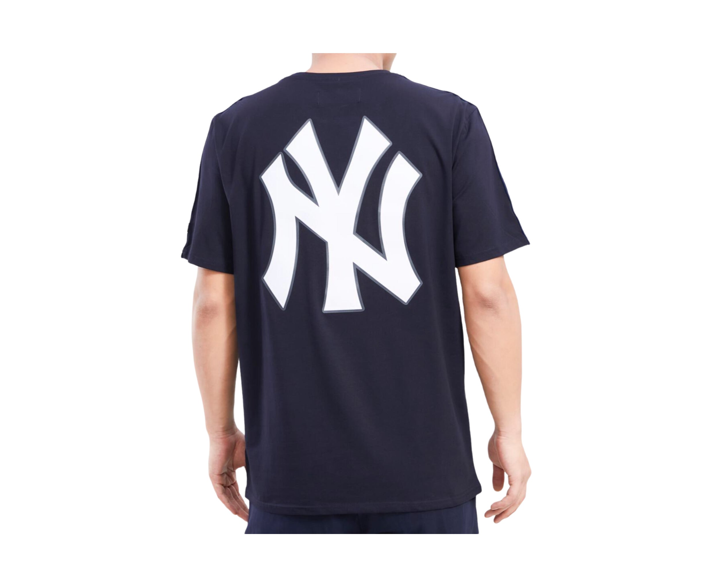 Pro Standard MLB New York Yankees Logo Pro Team Taping Navy Shirt