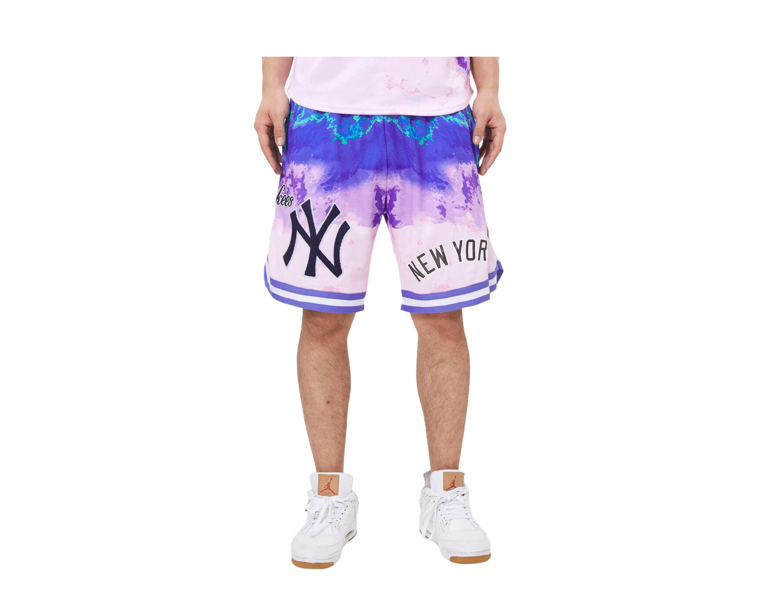 Pro Standard MLB New York Yankees Pro Team Pink Dye Men's Shorts