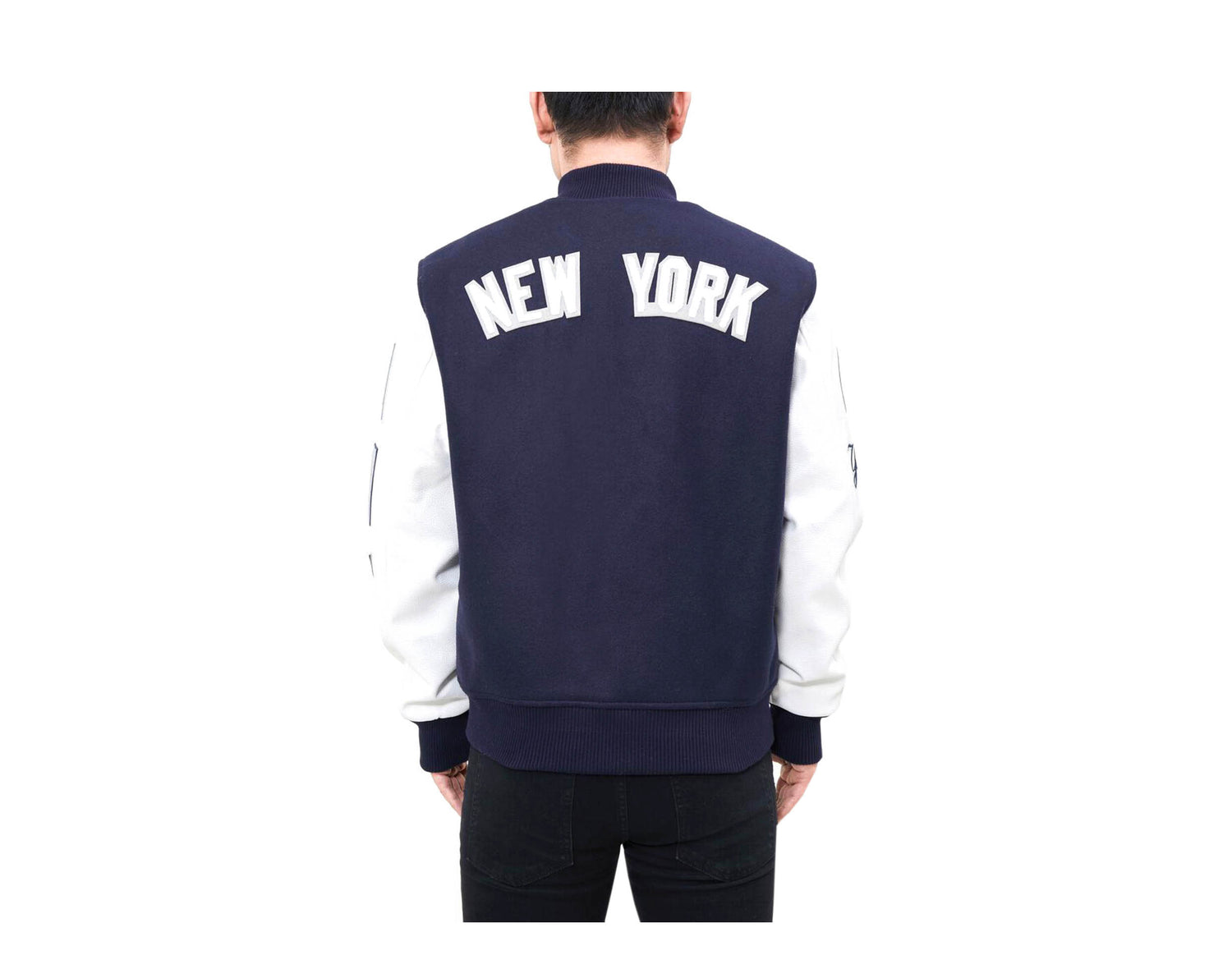 Pro Standard MLB New York Yankees Logo Blended Varsity Men's Jacket