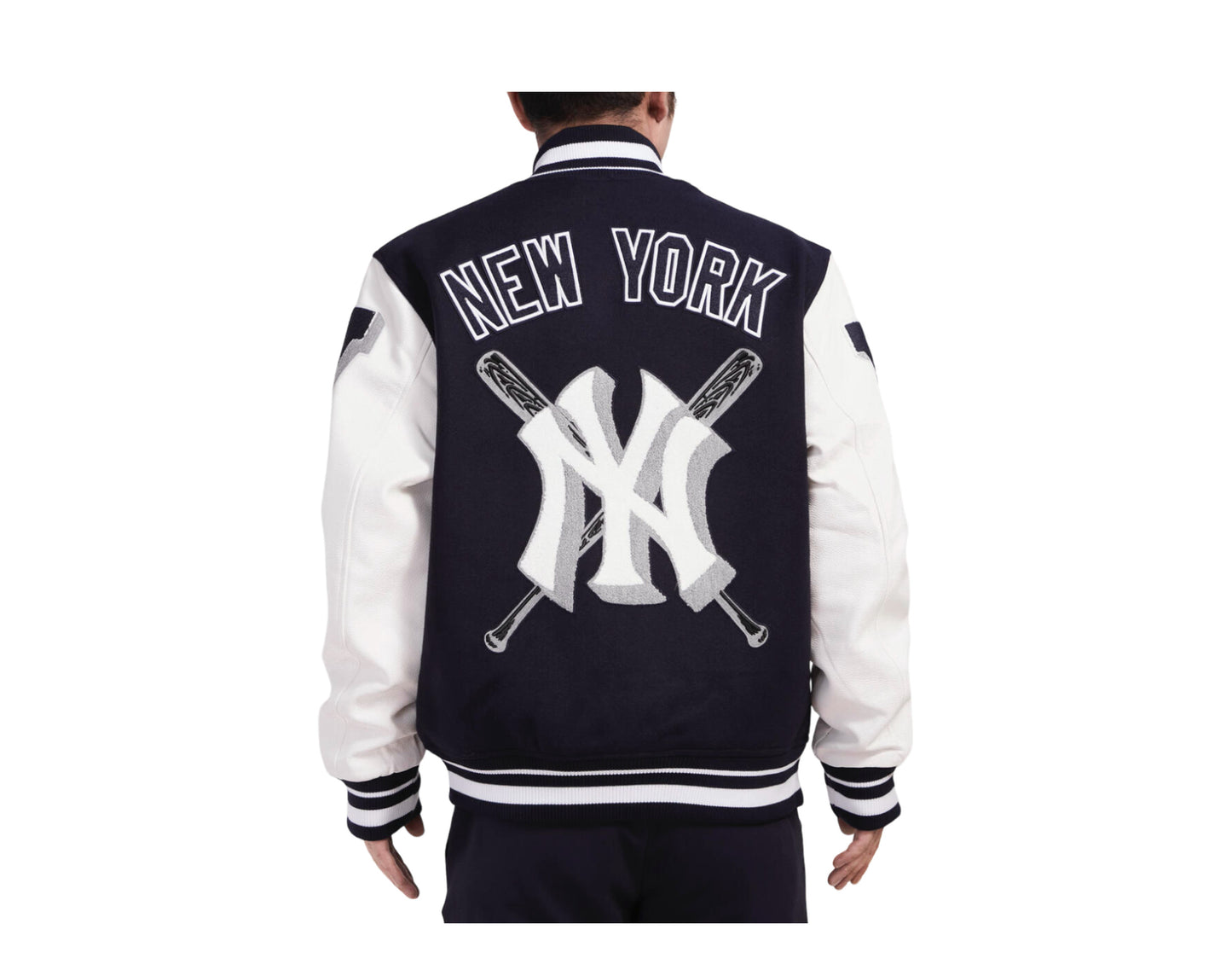 Pro Standard MLB New York Yankees Mash Up Logo Varsity Men's Jacket