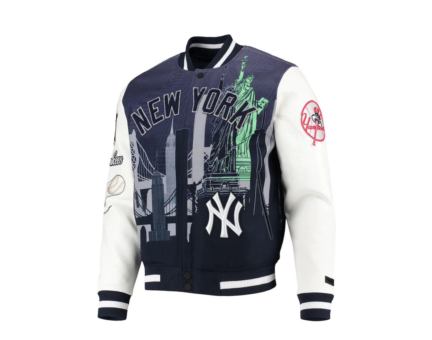 Pro Standard MLB New York Yankees Remix Varsity Jacket