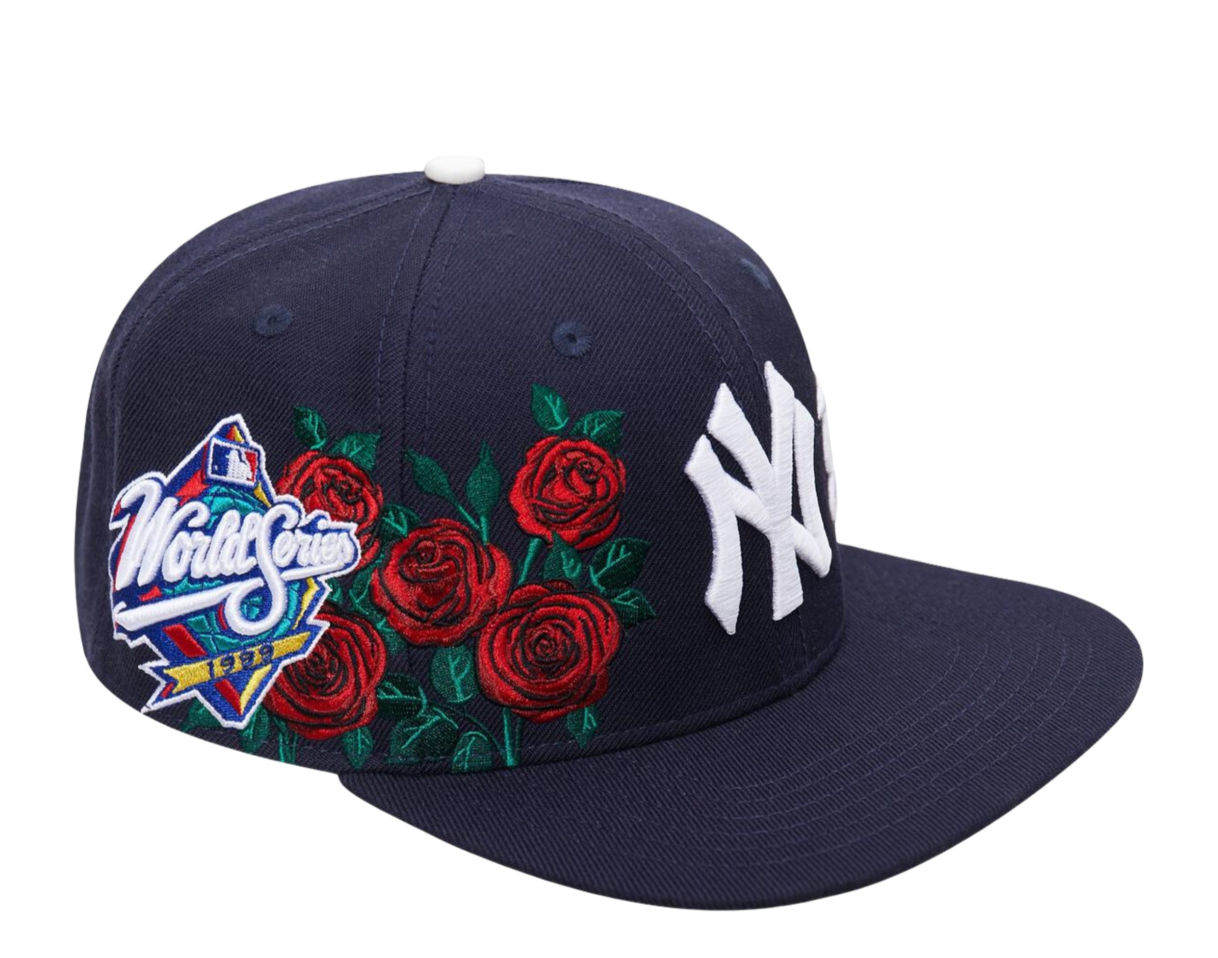 Pro Standard MLB New York Yankees 1999 WS Roses Snapback Hat w/ Pink  Undervisor
