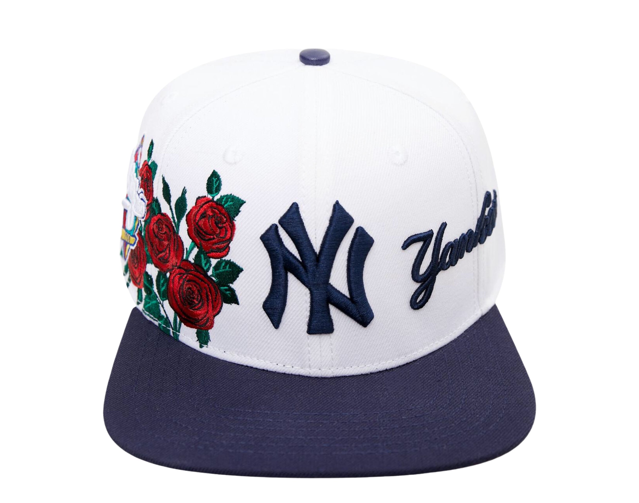 NEW ERA Ny Yankees Roses Logo Cotton T-shirt