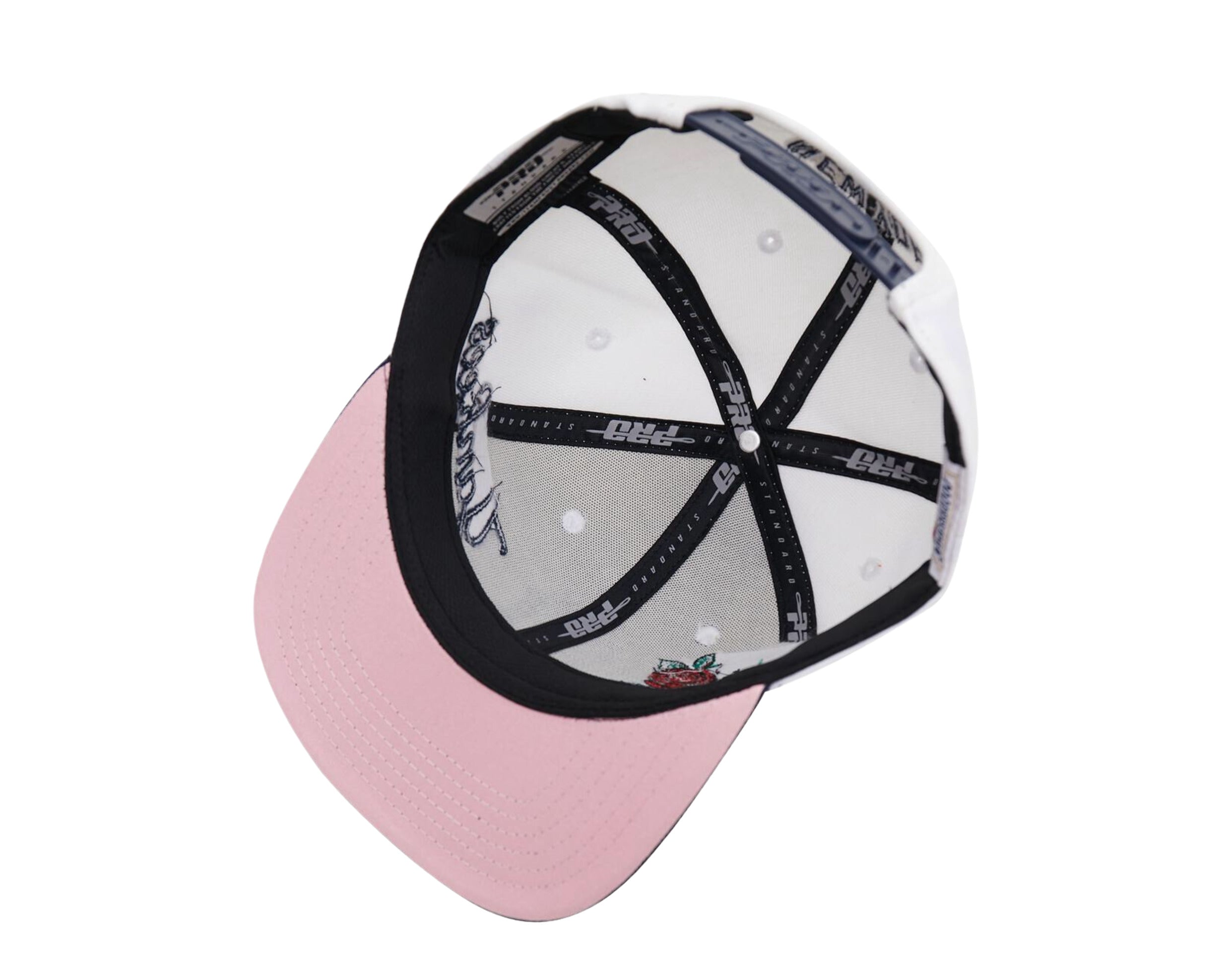 Pro Standard MLB New York Yankees 1999 WS Roses Snapback Hat w/ Pink  Undervisor