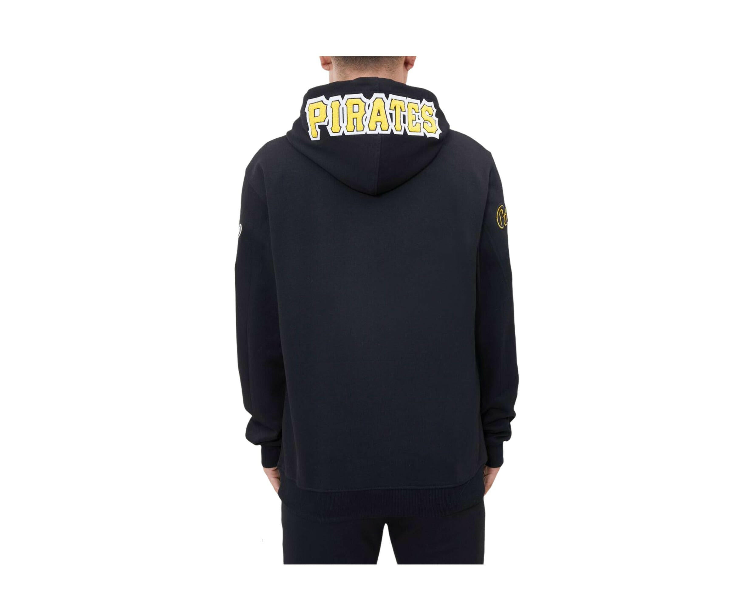 Pro Standard MLB Pittsburgh Piratess Logo Blended P/O Men's Hoodie.
