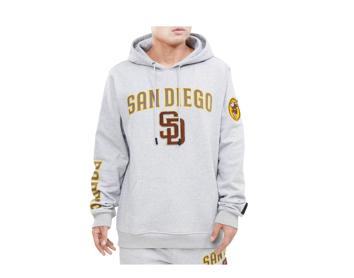 Pro Standard MLB San Diego Padres Stacked Logo P/O Hoodie