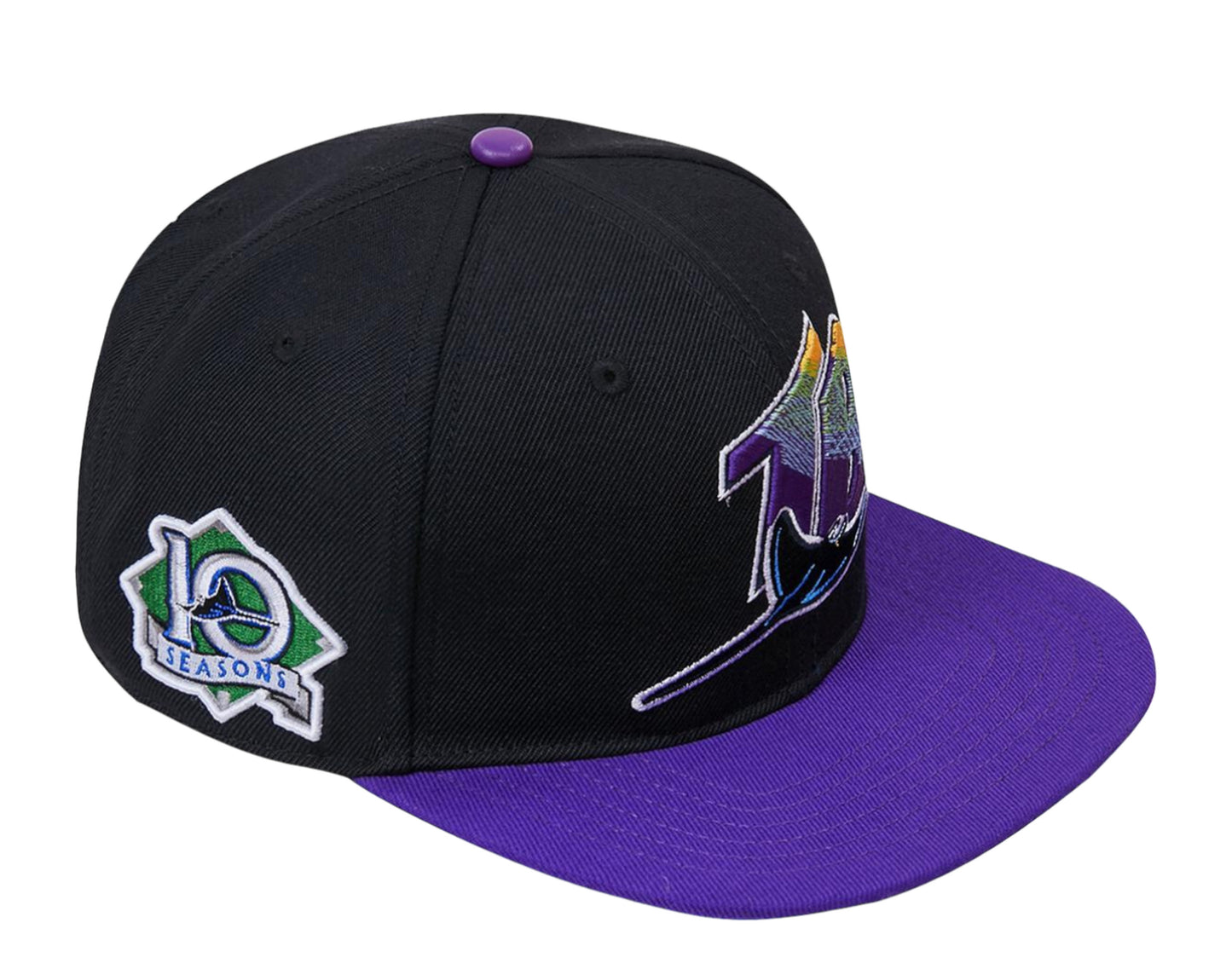 Pro Standard MLB Tampa Bay Rays Retro Classic Logo Snapback Hat