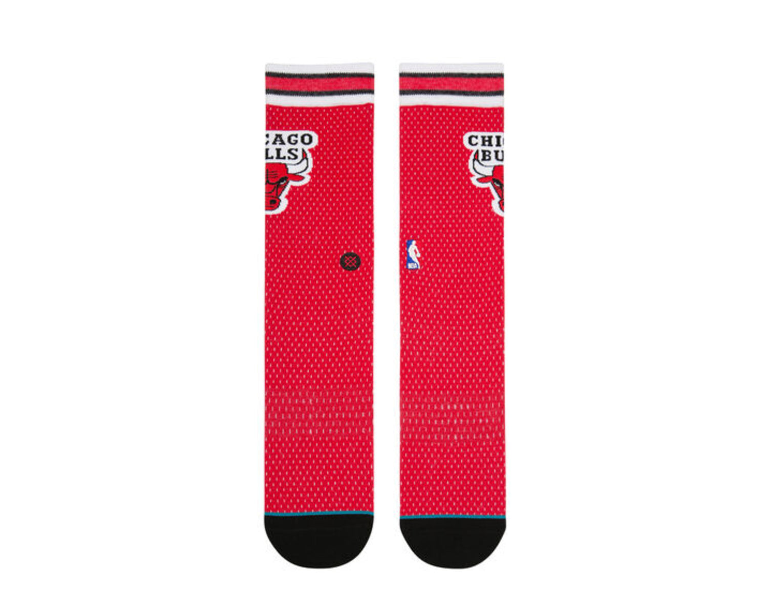 Stance Casual NBA Chicago Bulls Jersey Crew Socks