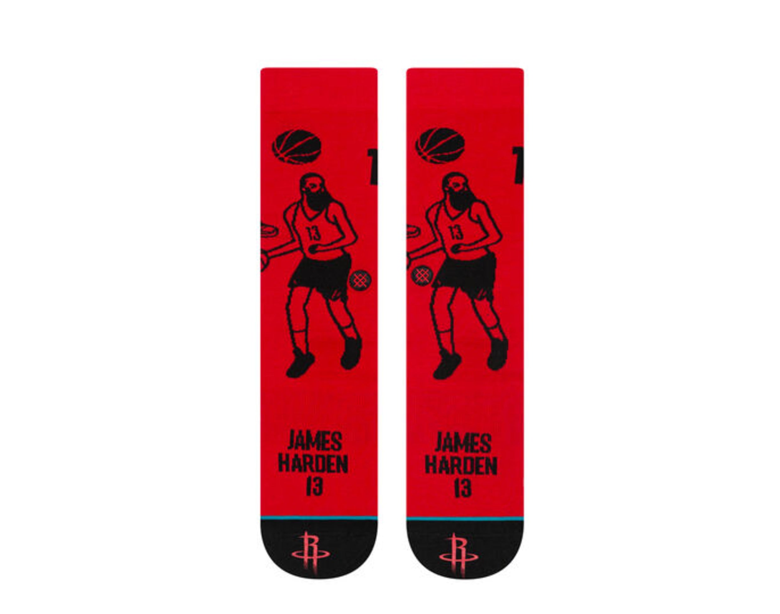 Stance Casual NBA Harden Stencil Crew Socks