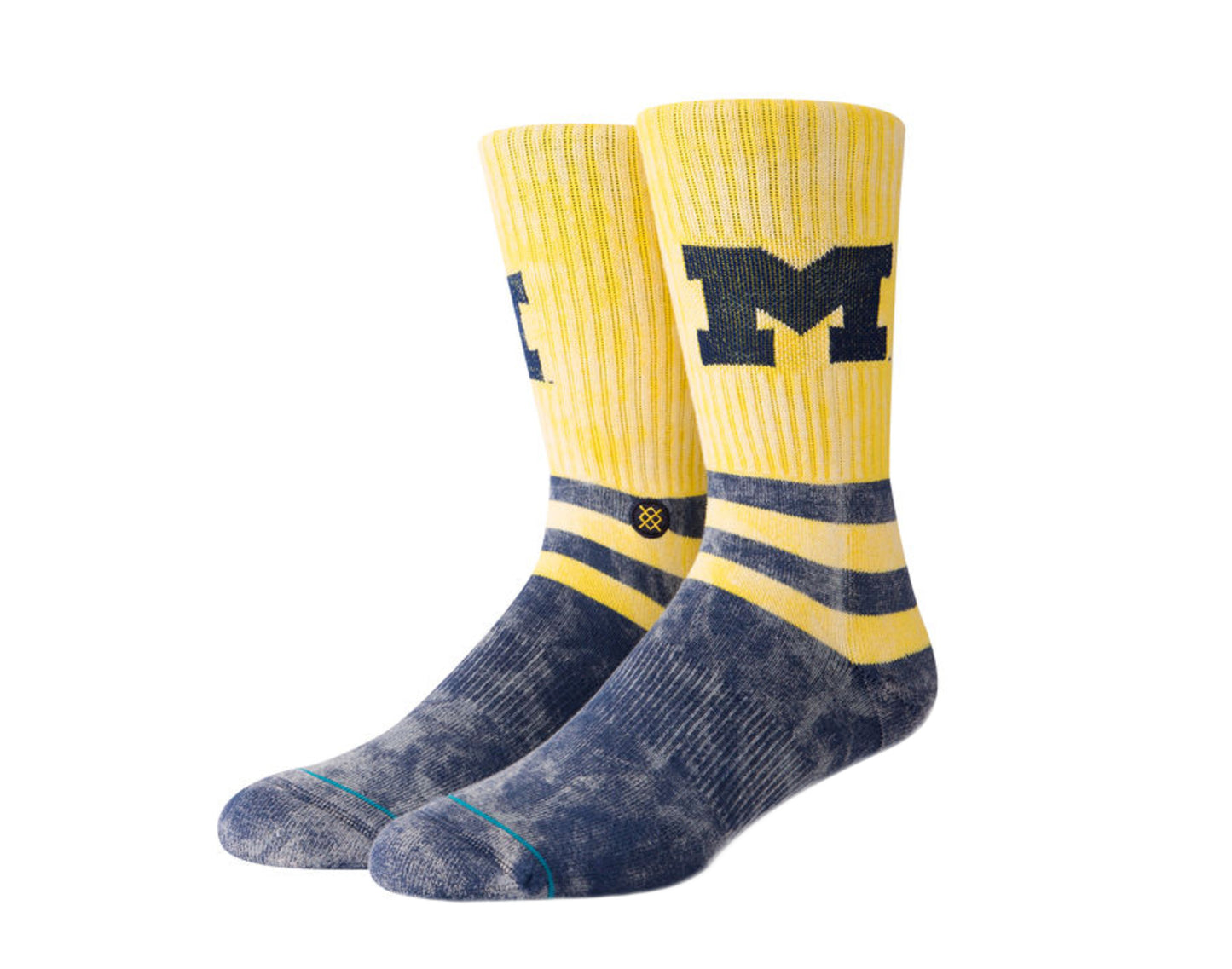 Stance NCAA Michigan Retro Wash Socks