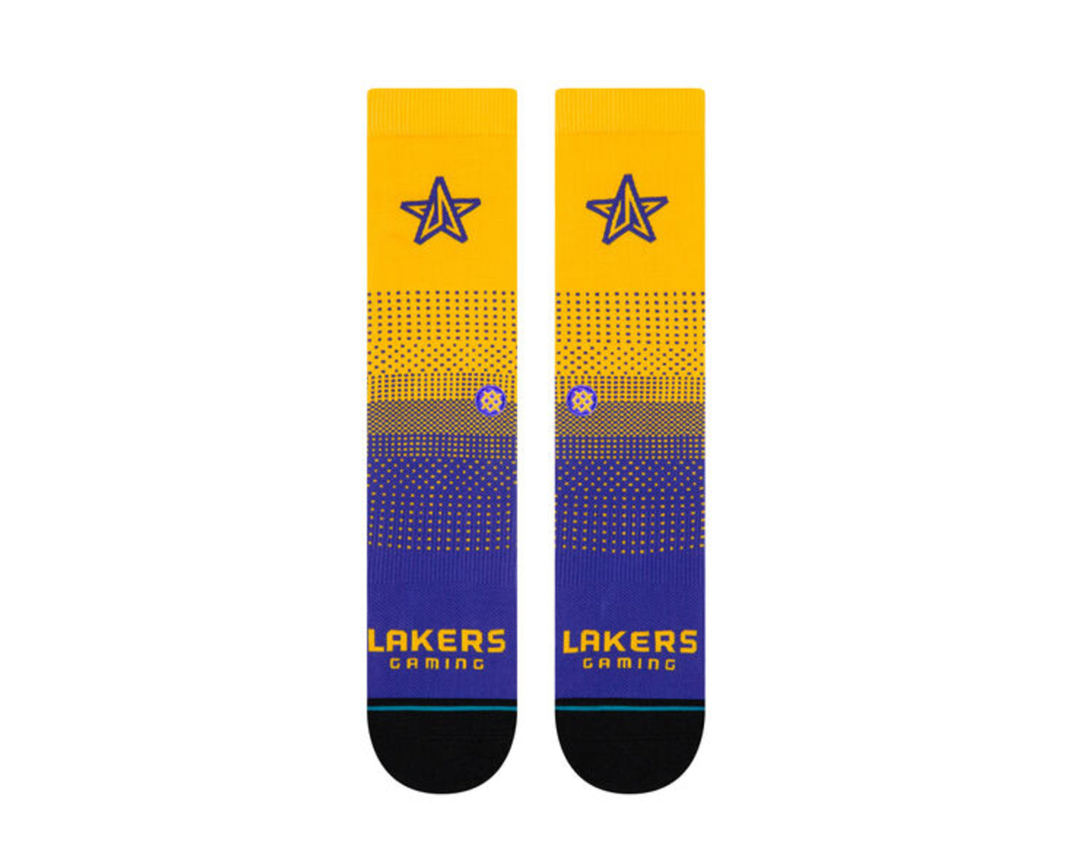 Stance Casual NBA Los Angeles Lakers Gaming 2K Crew Socks