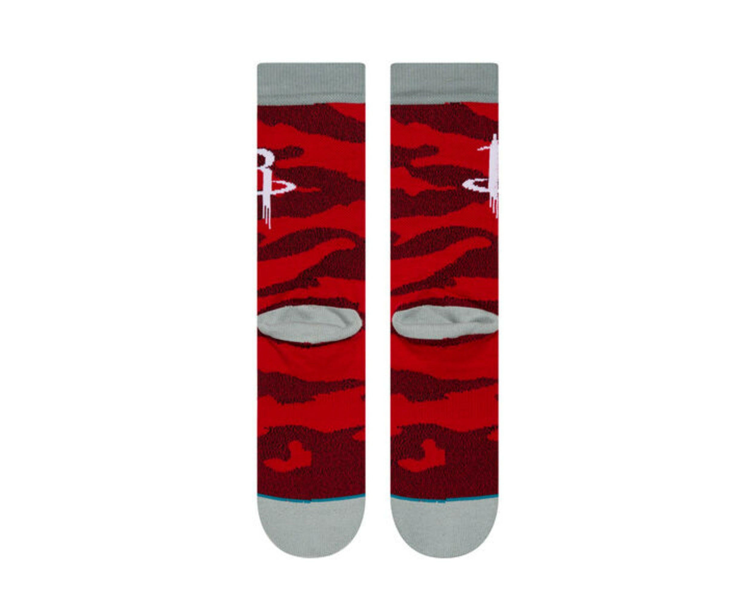 Stance Casual NBA Houston Rockets Camo Melange Crew Socks.