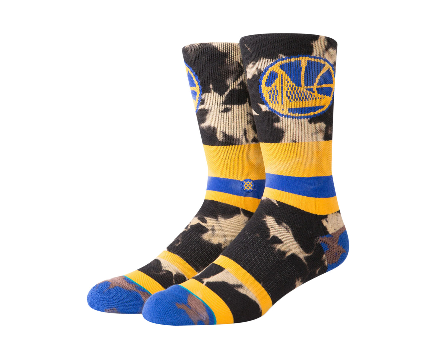 Stance Casual NBA Golden State Warriors Acid Wash Crew Socks