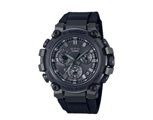 Casio G-Shock MTGB3000B MT-G Analog Chrono Metal Resin Men's Watch