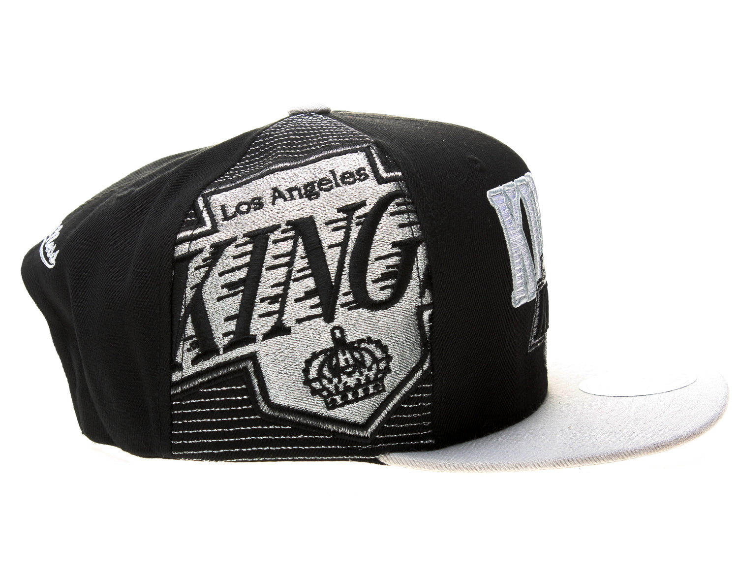 Mitchell & Ness Los Angeles Kings Laser Stitch Men's Snapback Hat