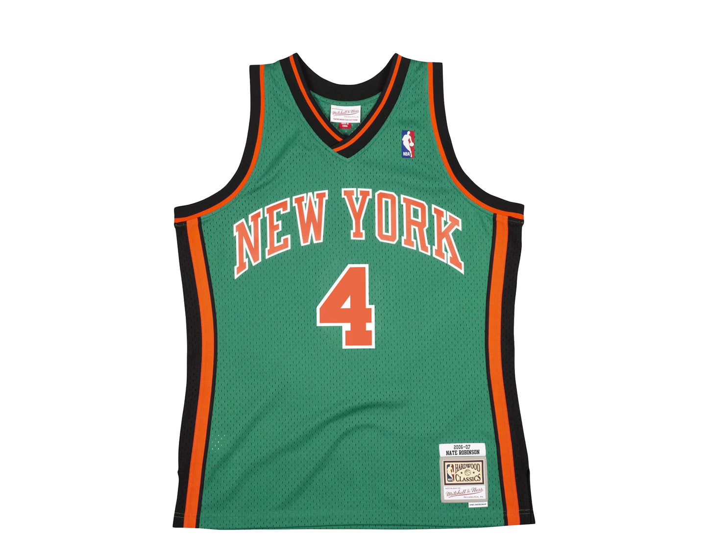 Mitchell & Ness Swingman Green New York Knicks 2007-08 Nate Robinson Jersey - S