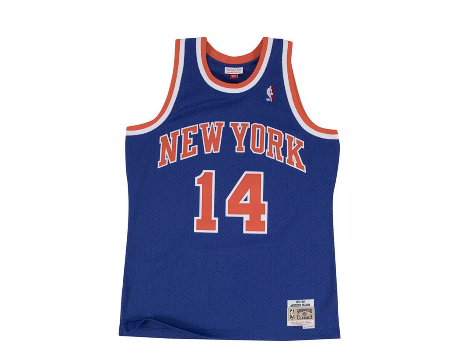 Mitchell & Ness Swingman New York Knicks Road 1991-92 Anthoney Mason Jersey