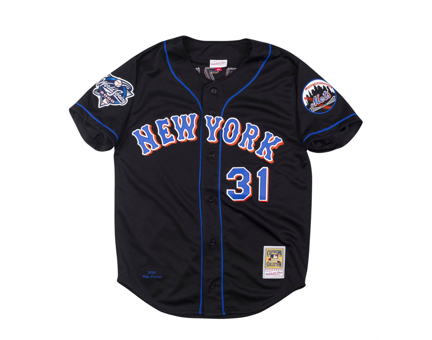 Mitchell & Ness Authentic New York Mets 2000 WS Mike Piazza Jersey