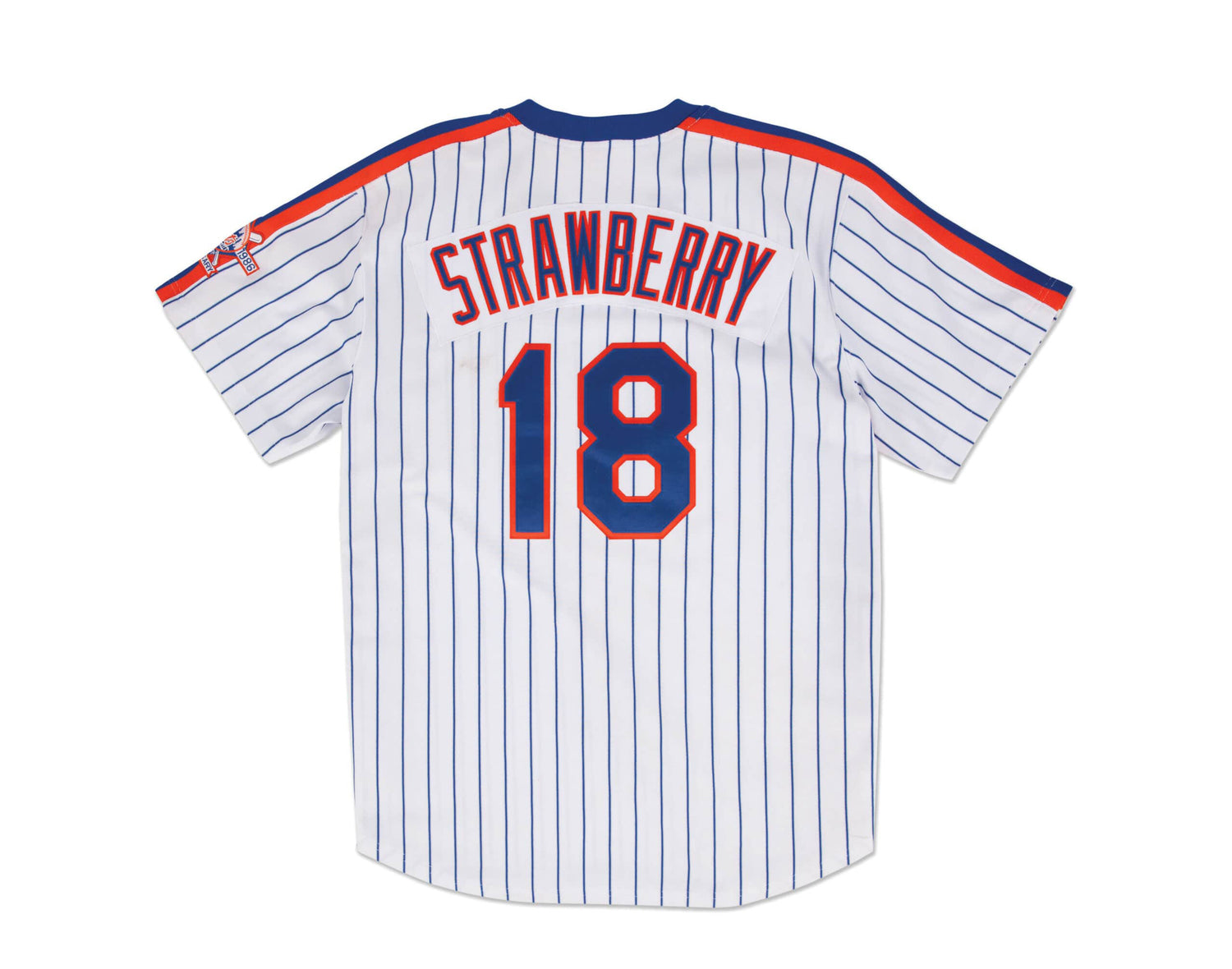 Mitchell & Ness Authentic New York Mets Home 1986 Darryl Strawberry Jersey