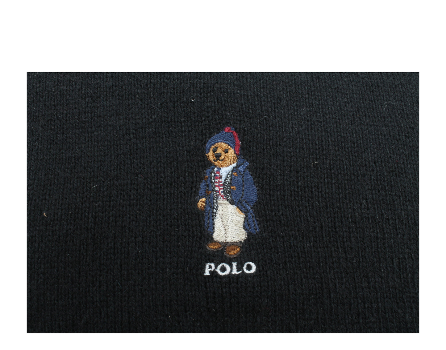 Polo Ralph Lauren Small Polo Bear Business Man Knit Scarf