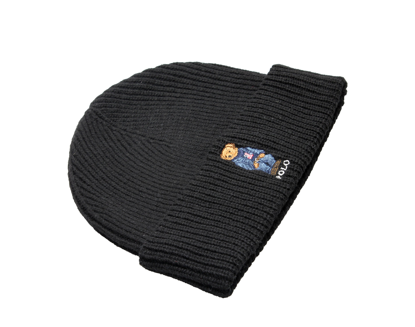 Polo Ralph Lauren Polo Bear Jean Jacket Sweater Knit Hat